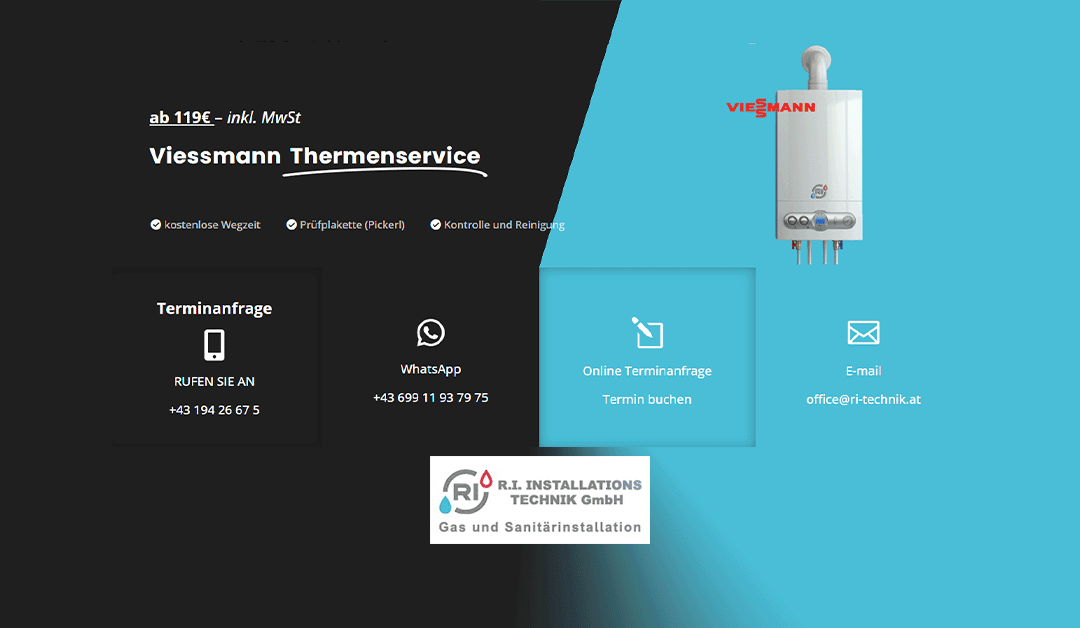 Viessmann Thermenservice – Fachservice in Wien für Wiener Kunden